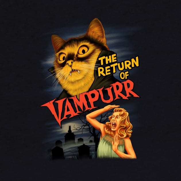 The Return of Vampurr The Halloween Cat by khairulanam87